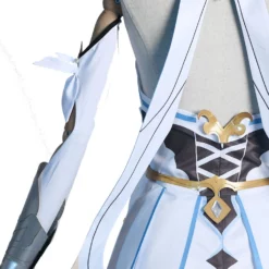Genshin Impact Lumine Cosplay Costume Polyester Dress Greave Costume Set -Halloween Shop 202012041459492387781