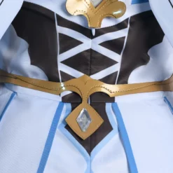 Genshin Impact Lumine Cosplay Costume Polyester Dress Greave Costume Set -Halloween Shop 202012041500146679082