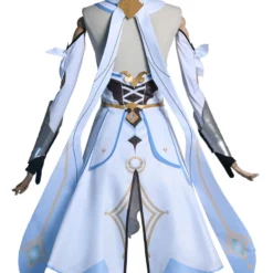 Genshin Impact Lumine Cosplay Costume Polyester Dress Greave Costume Set -Halloween Shop 202012041500166931210