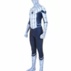 Spiderman Homecoming Cosplay Jumpsuit White Lycra Spandex Marvel Comics Costume -Halloween Shop 20201205041311911638