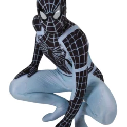 Spiderman Negative Cosplay Jumpsuit Lycra Spandex Polyester Fiber Marvel Comics PS4 Game Spiderman Costume -Halloween Shop 202012050413143259378