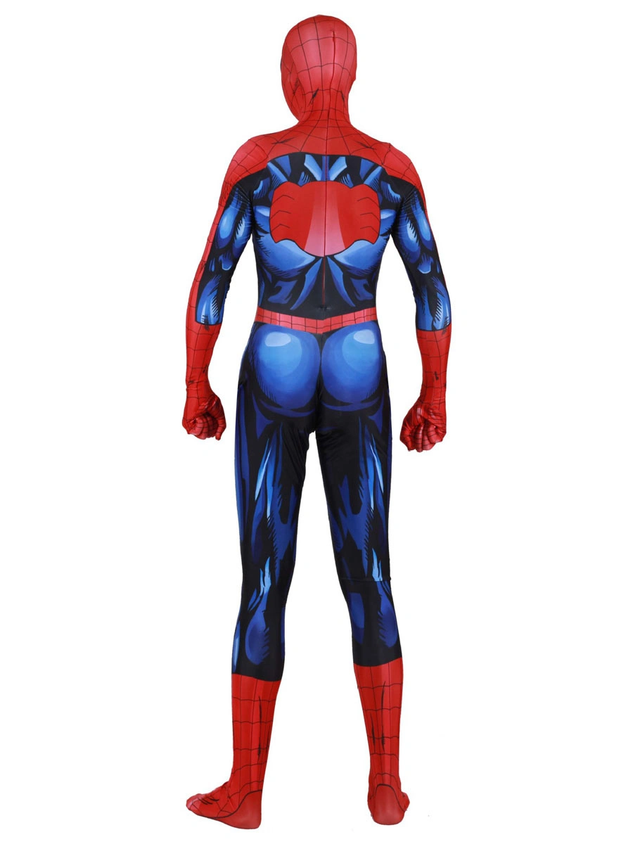 Superior Spiderman Cosplay Costume Ture Red Lycra Spandex Jumpsuit Marvel Comics Cosplay 7 Superior Spiderman Cosplay Costume Ture Red Lycra Spandex Jumpsuit Marvel Comics Cosplay - Image 5