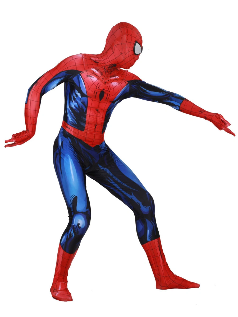 Superior Spiderman Cosplay Costume Ture Red Lycra Spandex Jumpsuit Marvel Comics Cosplay 4 Superior Spiderman Cosplay Costume Ture Red Lycra Spandex Jumpsuit Marvel Comics Cosplay - Image 2