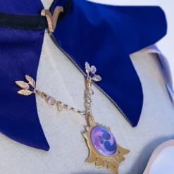 Genshin Impact Lisa Cosplay Costume Full Set Game Cosplay Costume -Halloween Shop 202101131652164734572