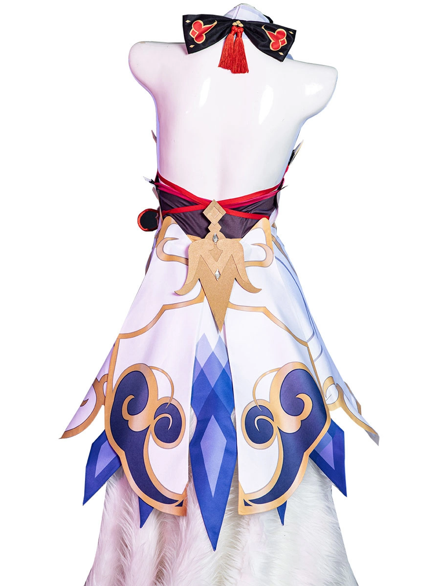 Genshin Impact Ganyu Cosplay Costume Set Polyester Game Cosplay 5 Genshin Impact Ganyu Cosplay Costume Set Polyester Game Cosplay - Image 3