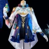 Genshin Impact Sucrose Cosplay Costume Knee-high Socks Dress Glasses Hat Gloves 5-Piece Set Mihoyo Game Cosplay Costume Full Set -Halloween Shop 202104091652205253549