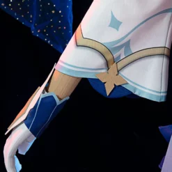 Genshin Impact Sucrose Cosplay Costume Knee-high Socks Dress Glasses Hat Gloves 5-Piece Set Mihoyo Game Cosplay Costume Full Set -Halloween Shop 202104091652240261794