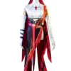 Genshin Impact Rosaria Cosplay Costume Polyester Fiber Mihoyo Game Cosplay Costuem Full Set -Halloween Shop 202104121335280771609