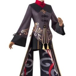 Genshin Impact Hutao Cosplay Costume Mihoyo Game Chinese Zombie Cosplay Costume Full Set -Halloween Shop 202104121335527628977