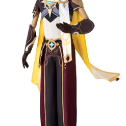 Genshin Impact Aether Cosplay Costume Mihoyo Game Cosplay Costume Full Set -Halloween Shop 202104121335551264429