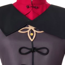 Genshin Impact Hutao Cosplay Costume Mihoyo Game Chinese Zombie Cosplay Costume Full Set -Halloween Shop 202104121335573138332
