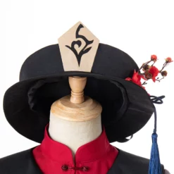 Genshin Impact Hutao Cosplay Costume Mihoyo Game Chinese Zombie Cosplay Costume Full Set -Halloween Shop 202104121335586056185