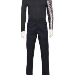 Marvel Captain America The Winter Soldier Cosplay Costume Black Costume Full Set -Halloween Shop 202104201840264799847
