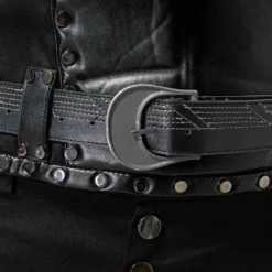 The Witcher Black Cosplay Costume Polyester TV Drama Cosplay Costume Full Set -Halloween Shop 202105132256441377292