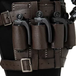 The Witcher Black Cosplay Costume Polyester TV Drama Cosplay Costume Full Set -Halloween Shop 202105132256448485766