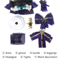 LOL League Of Legends Gwen Cosplay Costume Full Set -Halloween Shop 202106111417280874370