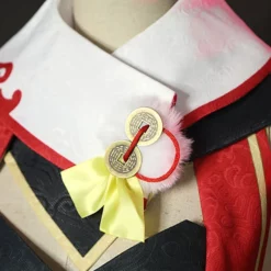 Genshin Impact Yanfei Cosplay Costume Full Set Mihoyo Game Cosplay Costume -Halloween Shop 202106151411256481891