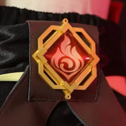 Genshin Impact Yanfei Cosplay Costume Full Set Mihoyo Game Cosplay Costume -Halloween Shop 20210615141127591991