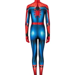 Spider Man Far From Home Red Full Body Catsuits Zentai Lycra Spandex Marvel Cosplay Costume -Halloween Shop 202106201645161876032