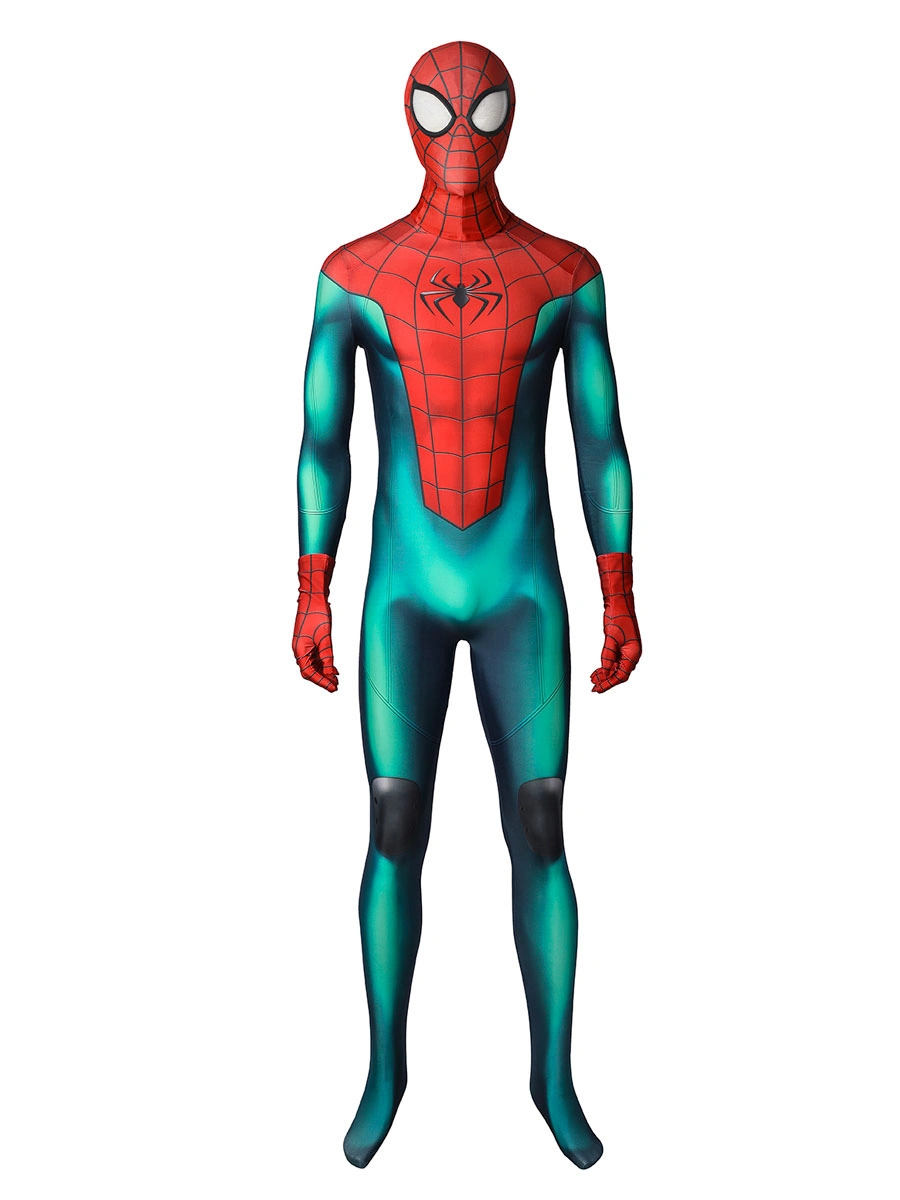 Spider Man Miles Morales Red Full Body Catsuits Zentai Lycra Spandex Marvel Cosplay Costume 3 Spider Man Miles Morales Red Full Body Catsuits Zentai Lycra Spandex Marvel Cosplay Costume