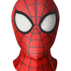 Spider Man Miles Morales Red Full Body Catsuits Zentai Lycra Spandex Marvel Cosplay Costume 15 Spider Man Miles Morales Red Full Body Catsuits Zentai Lycra Spandex Marvel Cosplay Costume -Halloween Shop 202106201645315024174