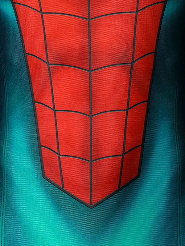 Spider Man Miles Morales Red Full Body Catsuits Zentai Lycra Spandex Marvel Cosplay Costume 10 Spider Man Miles Morales Red Full Body Catsuits Zentai Lycra Spandex Marvel Cosplay Costume - Image 8