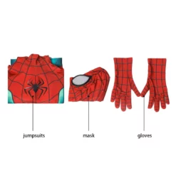 Spider Man Miles Morales Red Full Body Catsuits Zentai Lycra Spandex Marvel Cosplay Costume 21 Spider Man Miles Morales Red Full Body Catsuits Zentai Lycra Spandex Marvel Cosplay Costume -Halloween Shop 20210620164533454108