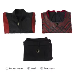 Shang Chi And The Legend Of The Ten Rings Marvel Shang Chi Cosplay Costume Full Set -Halloween Shop 2021070516235094685