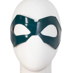 Ms. Marvel Cosplay Costume Cyan Film Polyester Scarf Pants Set PU Leather Marvel Cosplay Costume Full Set -Halloween Shop 202107291449347757622