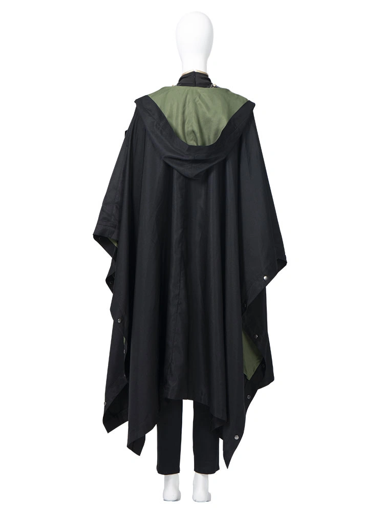 Loki Cosplay Costume 6-Piece Set Black Marvel Comics Costume Full Set 4 Loki Cosplay Costume 6-Piece Set Black Marvel Comics Costume Full Set - Image 2