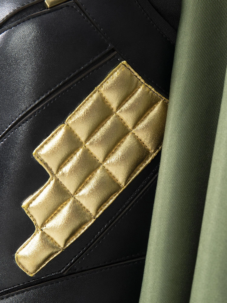 Loki Cosplay Costume 6-Piece Set Black Marvel Comics Costume Full Set 11 Loki Cosplay Costume 6-Piece Set Black Marvel Comics Costume Full Set - Image 9