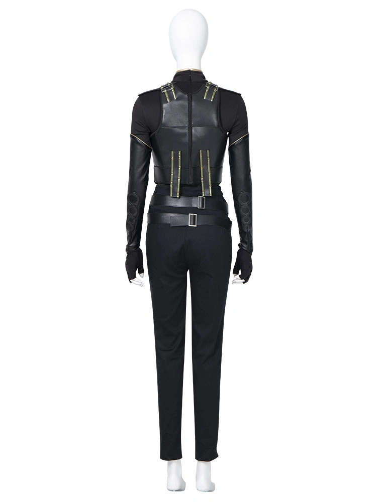 Loki Cosplay Costume 6-Piece Set Black Marvel Comics Costume Full Set 5 Loki Cosplay Costume 6-Piece Set Black Marvel Comics Costume Full Set - Image 3