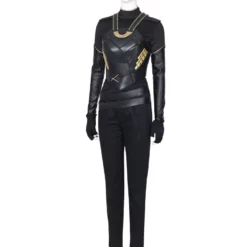 Loki Cosplay Costume 6-Piece Set Black Marvel Comics Costume Full Set 15 Loki Cosplay Costume 6-Piece Set Black Marvel Comics Costume Full Set -Halloween Shop 202111151437413567995
