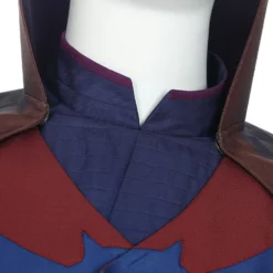 Doctor Strange Cosplay Costume 7-Piece Set Polyester Faux Leather Marvel Comics Cosplay Costume Full Set -Halloween Shop 202111231919290913133