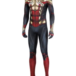 Spiderman No Way Home Cosplay Jumpsuit Red Lycra Spandex Jumpsuit Marvel Film Cosplay Costume 14 Spiderman No Way Home Cosplay Jumpsuit Red Lycra Spandex Jumpsuit Marvel Film Cosplay Costume -Halloween Shop 202111231919558065928