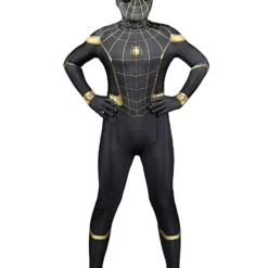 Spiderman Cosplay Jumpsuit For Kids Black Lycra Spandex Jumpsuit Marvel Film Cosplay Costume 14 Spiderman Cosplay Jumpsuit For Kids Black Lycra Spandex Jumpsuit Marvel Film Cosplay Costume -Halloween Shop 202111231920037855413