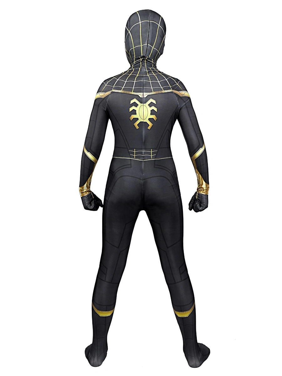Spiderman Cosplay Jumpsuit For Kids Black Lycra Spandex Jumpsuit Marvel Film Cosplay Costume 7 Spiderman Cosplay Jumpsuit For Kids Black Lycra Spandex Jumpsuit Marvel Film Cosplay Costume - Image 5