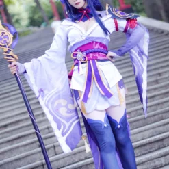 Genshin Impact Raiden Ei Cosplay Costume Mihoyo Game Cosplay Costume Full Set