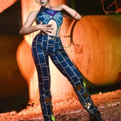 JoJo Bizarre Adventure Stone Ocean Jolyne Cujoh Cosplay Costume Full Set