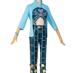 JoJo Bizarre Adventure Stone Ocean Jolyne Cujoh Cosplay Costume Full Set -Halloween Shop 202112271806114035069
