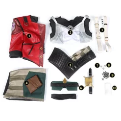 Arcane League Of Legends The Piltover Enforcer Vi Cosplay Costume Full Set -Halloween Shop 202112291144551148496