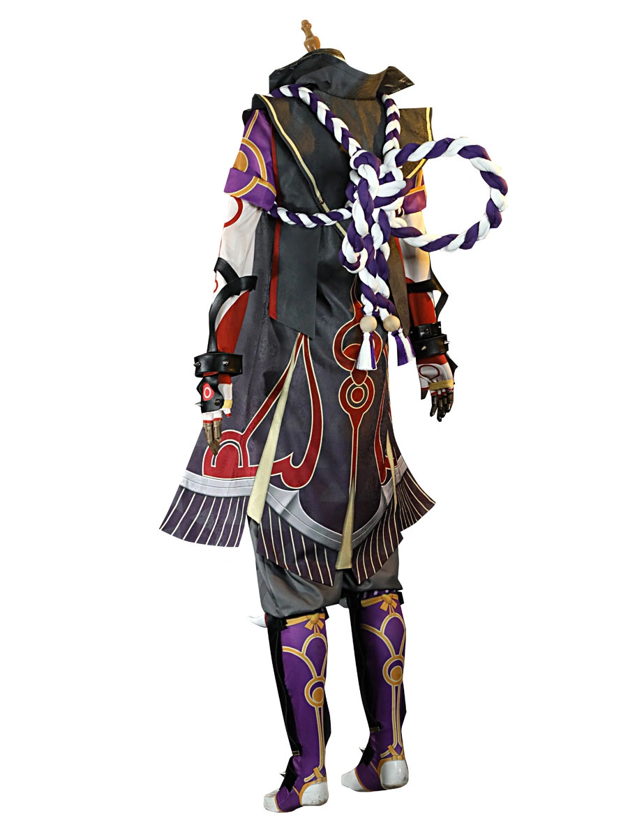 Genshin Impact Arataki Itto Cosplay Costume Mihoyo Game Cosplay Costume Full Set 5 Genshin Impact Arataki Itto Cosplay Costume Mihoyo Game Cosplay Costume Full Set - Image 3