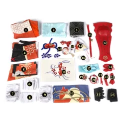 Genshin Impact Yoimiya Cosplay Red Mihoyo Game Cosplay Costume Full Set -Halloween Shop 202112291146386486455