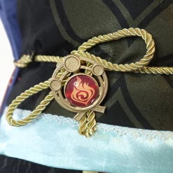 Genshin Impact Yoimiya Cosplay Red Mihoyo Game Cosplay Costume Full Set -Halloween Shop 202112291146393381842