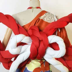 Genshin Impact Yoimiya Cosplay Red Mihoyo Game Cosplay Costume Full Set -Halloween Shop 2021122911464001018