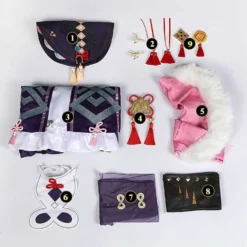 Genshin Impact Yun Jin Cosplay Costume Full Set Mihoyo Game Cosplay Costume -Halloween Shop 202112291147140578713