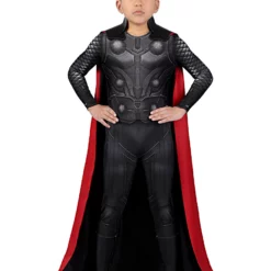 Thor Cosplay Costume For Kids Black Lycra Spandex Full Body Tights Skinny Superhero Costumes Jumpsuit 12 Thor Cosplay Costume For Kids Black Lycra Spandex Full Body Tights Skinny Superhero Costumes Jumpsuit -Halloween Shop 202112291147350039468
