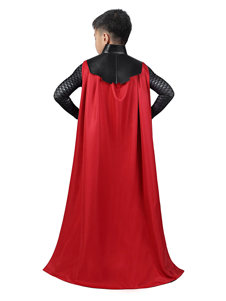 Thor Cosplay Costume For Kids Black Lycra Spandex Full Body Tights Skinny Superhero Costumes Jumpsuit 6 Thor Cosplay Costume For Kids Black Lycra Spandex Full Body Tights Skinny Superhero Costumes Jumpsuit - Image 4