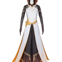 Genshin Impact Zhongli Geo Daddy Cosplay Costume Mihoyo Game Cosplay Costume Full Set -Halloween Shop 202201121113133122371