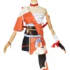 Genshin Impact Yoimiya Cosplay Costume Mihoyo Game Cosplay Costume Full Set -Halloween Shop 202201121113191695031